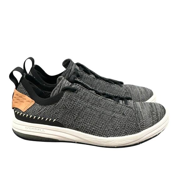 Merrell Shoe 7 Gridway Sneakers Sporty Recreation Trail Casual Gray Athleisure - Picture 9 of 13